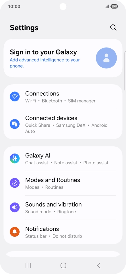Press Connections.