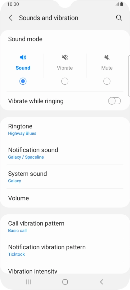Press Ringtone.