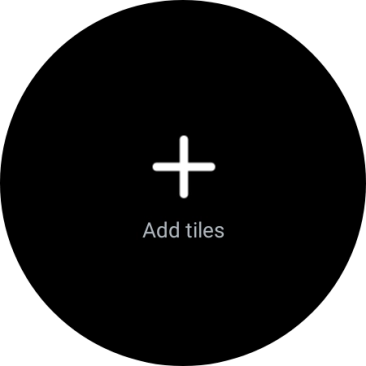 Press Add tiles.