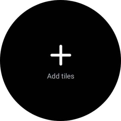 Press Add tiles.