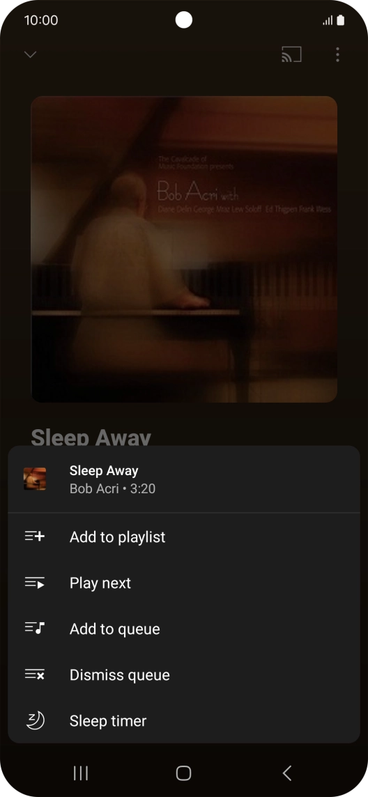Press the add icon.