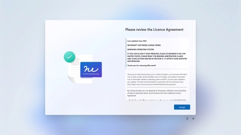 Click Accept.