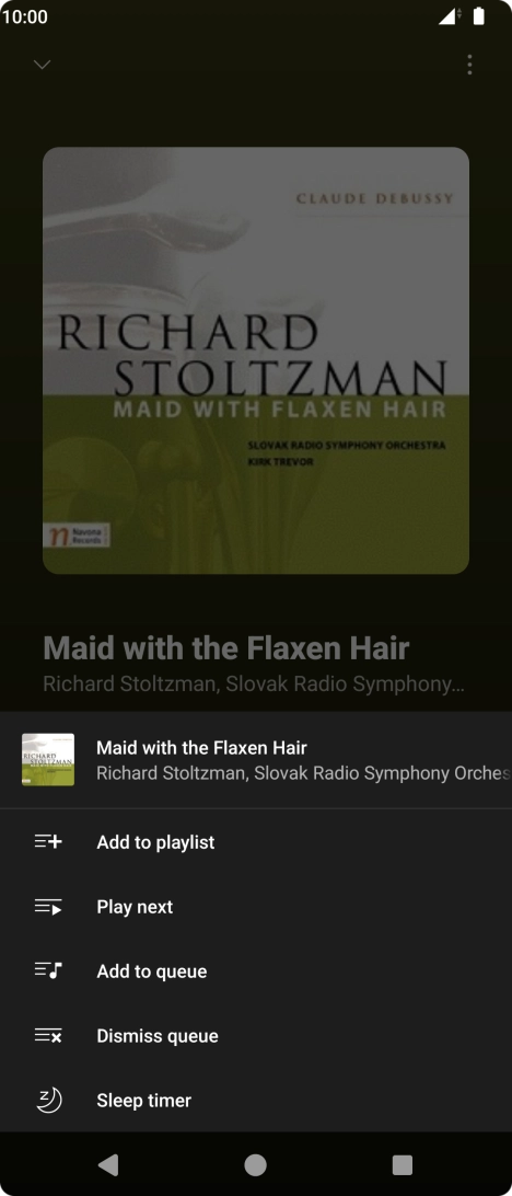Press the add icon.