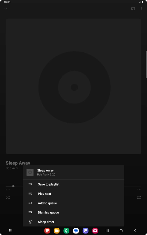 Press Save to playlist.