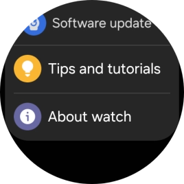 Press About watch.