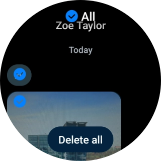 Press Delete all.