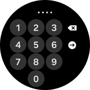 Key in the required PIN and follow the instructions on the screen to create a PIN as lock code.