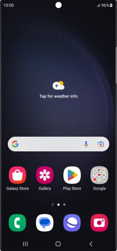 When the battery charging icon is displayed, charging is in progress.