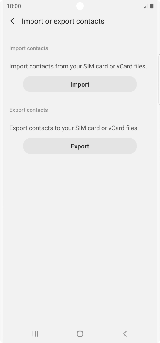 Press Import.