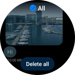 Press Delete all.