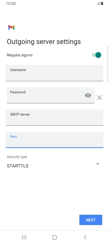 Press the drop down list below 