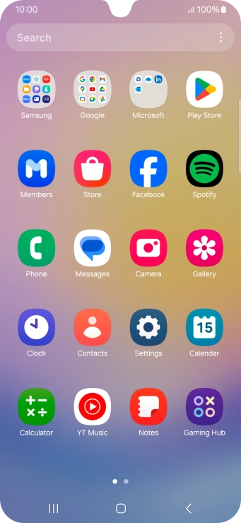 Press Play Store.