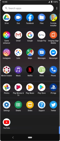 Press Play Store.