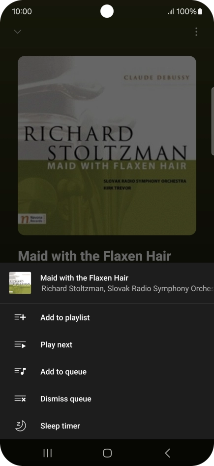 Press the add icon.