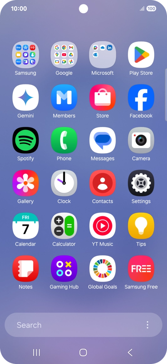 Press Play Store.