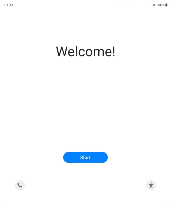 Press Start.