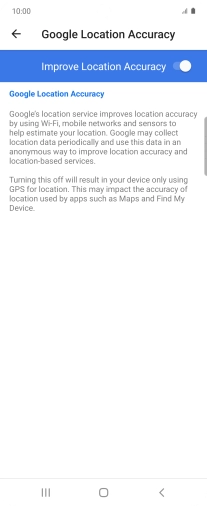 If you press the indicator next to 