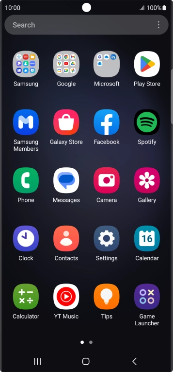 Press Play Store.