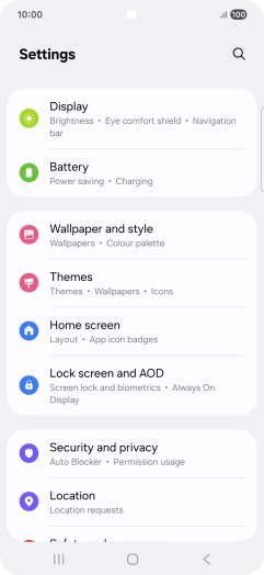 Press Battery.