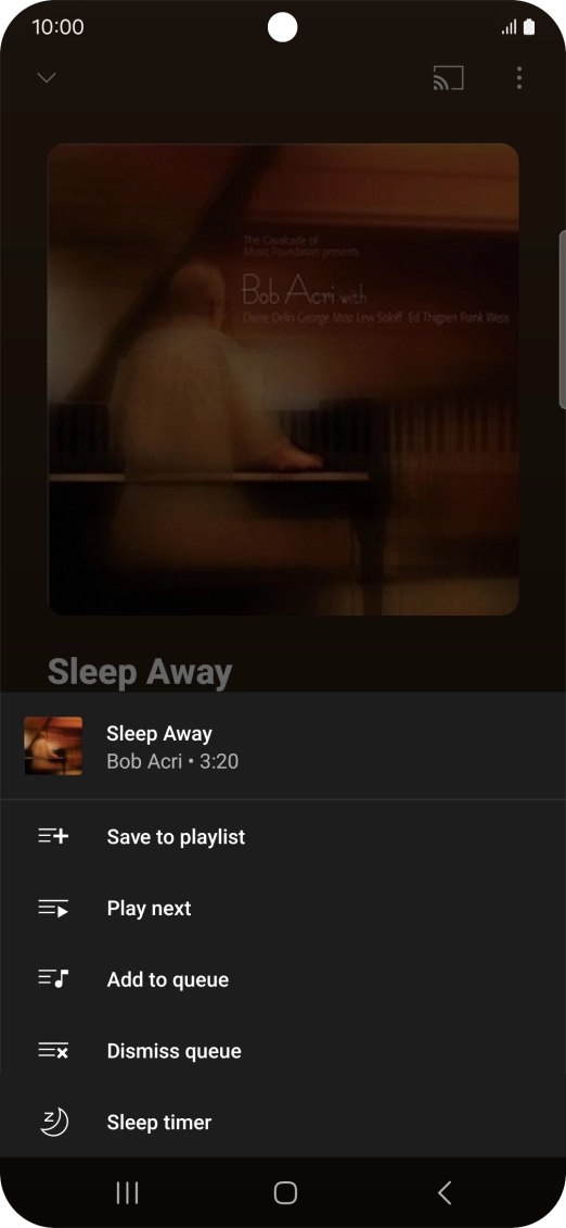 Press Save to playlist.