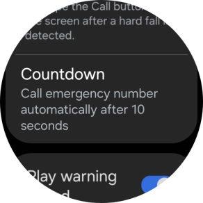 Press Countdown.