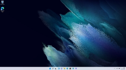 When you're connected to a mobile network, the mobile network icon is displayed at the bottom of the screen.