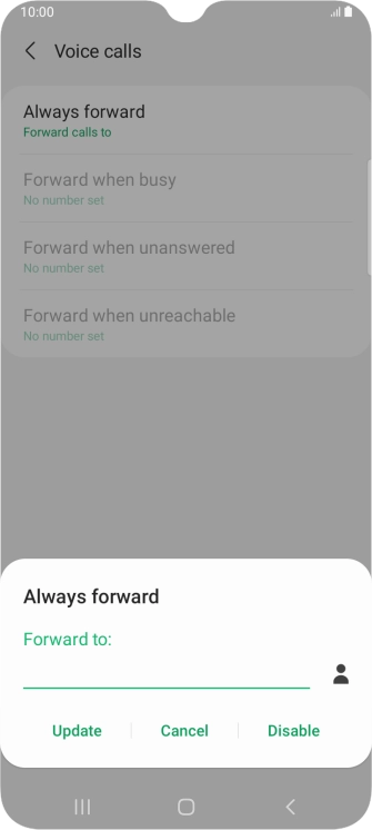 Press Disable.
