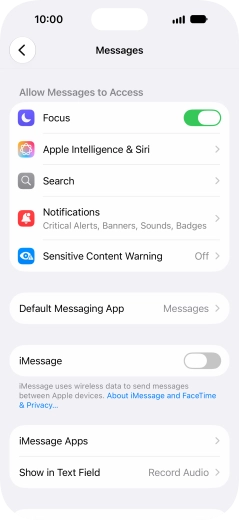 Press the indicator next to Press the indicator next to