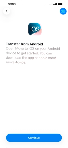 To transfer content to your phone, you need to install the app 