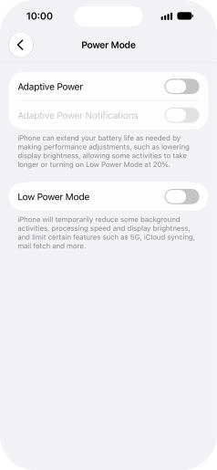 Press the indicator next to Press the indicator next to