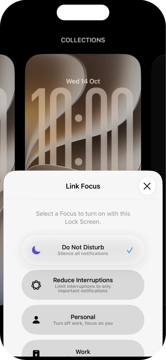 Press the close icon. Press the close icon.