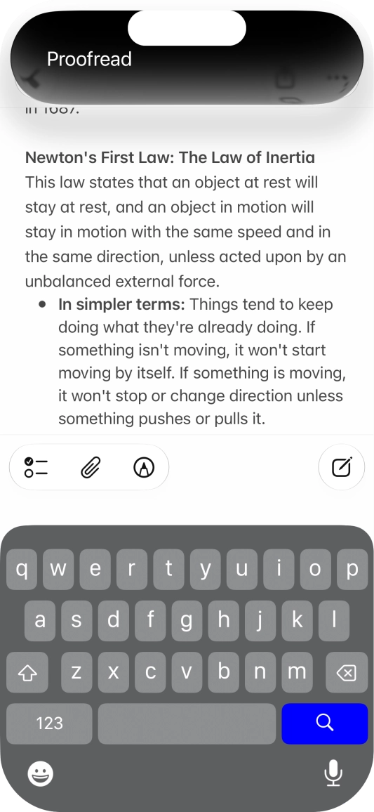 To check the text for grammatical and spelling errors, use the command “Proofread”. To check the text for grammatical and spelling errors, use the command “Proofread”.