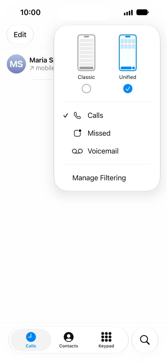 Press Voicemail.