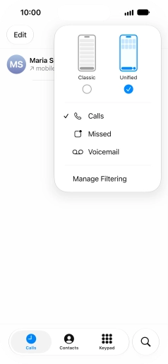 Press Voicemail.