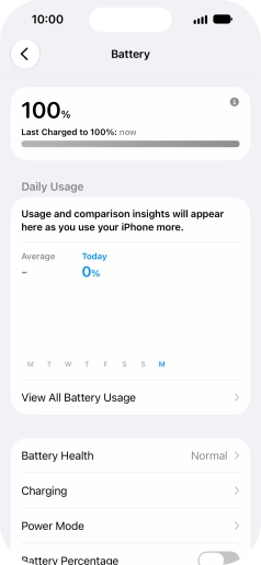 Press Power Mode. Press Power Mode.