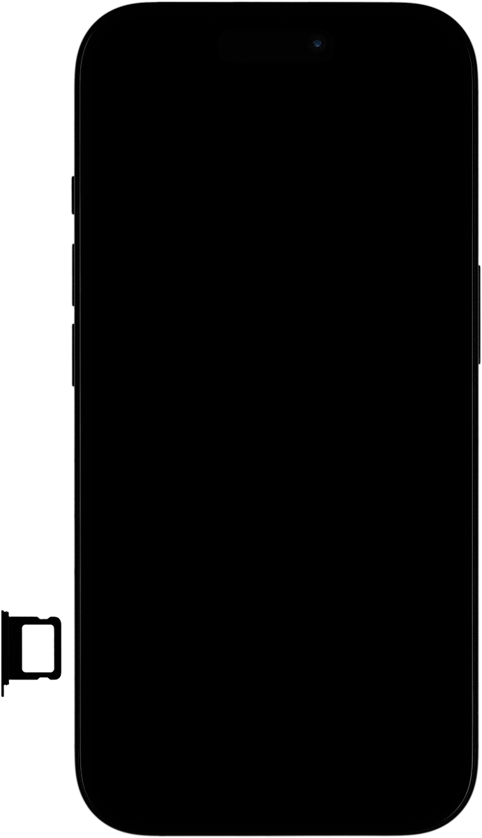 Turn your SIM so the angled corner of the SIM matches the angled corner of the SIM holder.