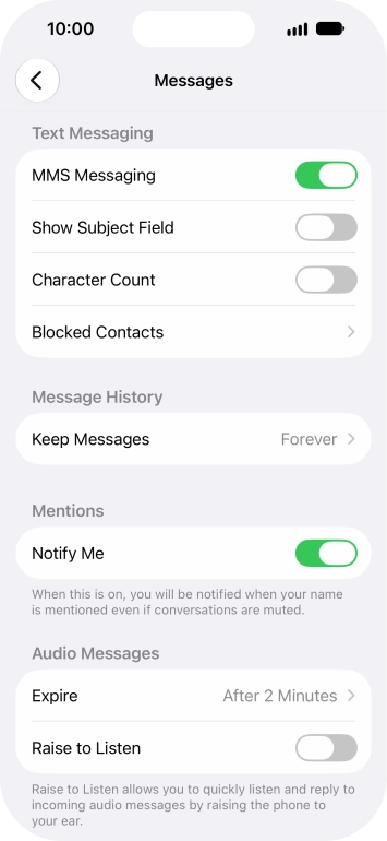 Slide your finger upwards starting from the bottom of the screen to return to the home screen.
