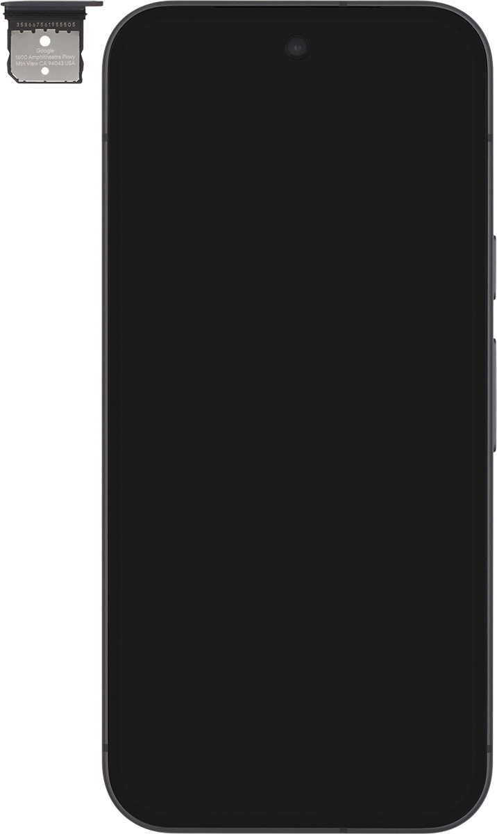 Turn your SIM so the angled corner of the SIM matches the angled corner of the SIM holder.