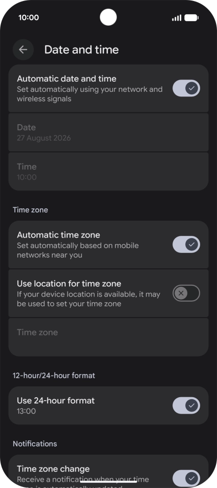 Slide your finger upwards starting from the bottom of the screen to return to the home screen.