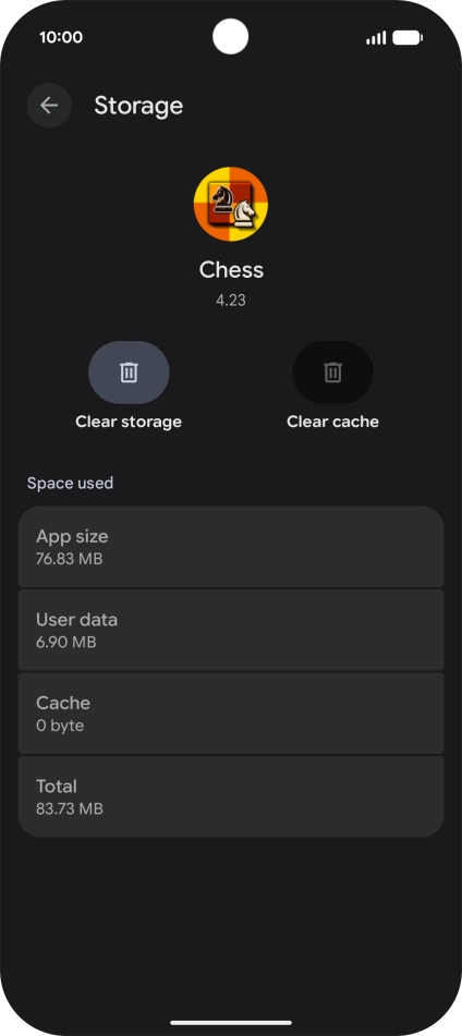 Slide your finger upwards starting from the bottom of the screen to return to the home screen.
