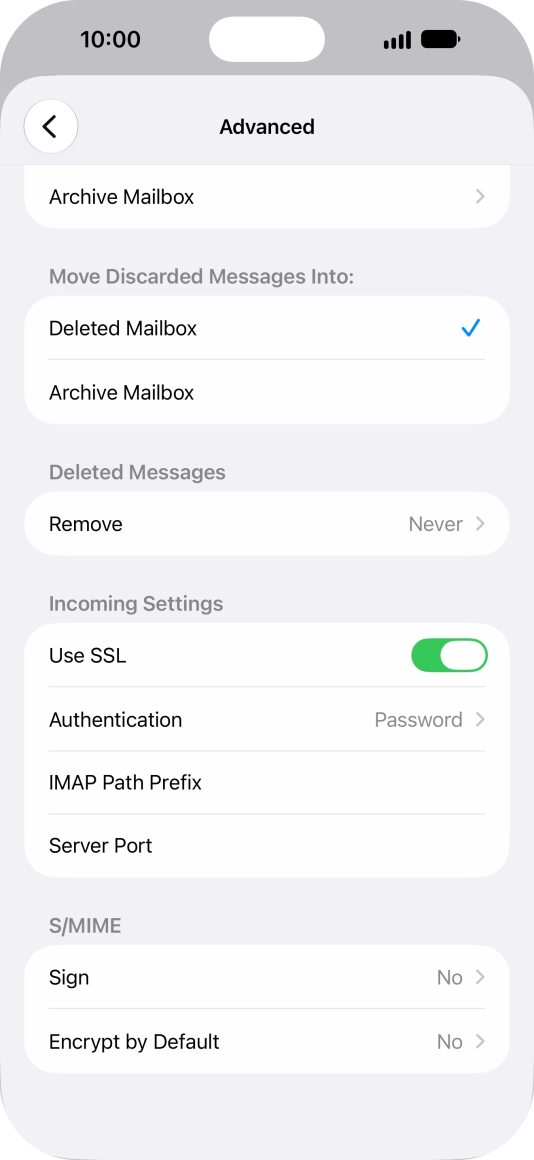 Press Authentication.