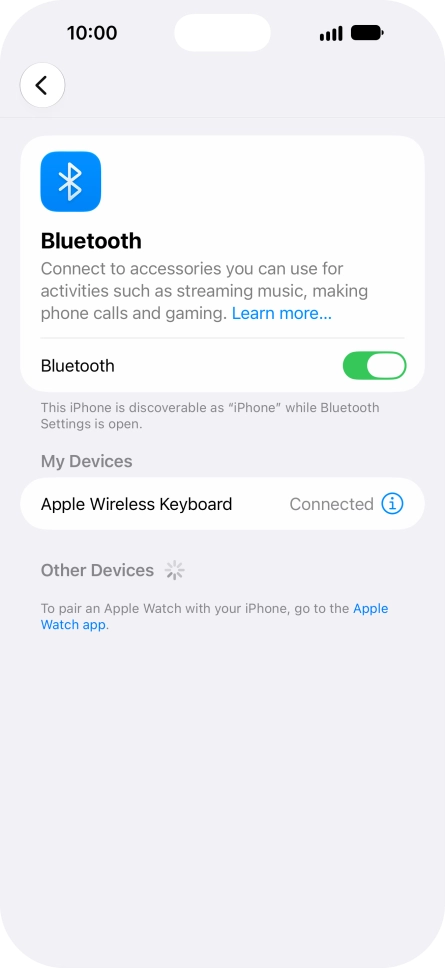 Slide your finger upwards starting from the bottom of the screen to return to the home screen.