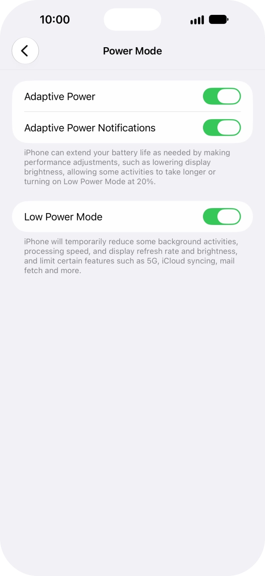 Slide your finger upwards starting from the bottom of the screen to return to the home screen.