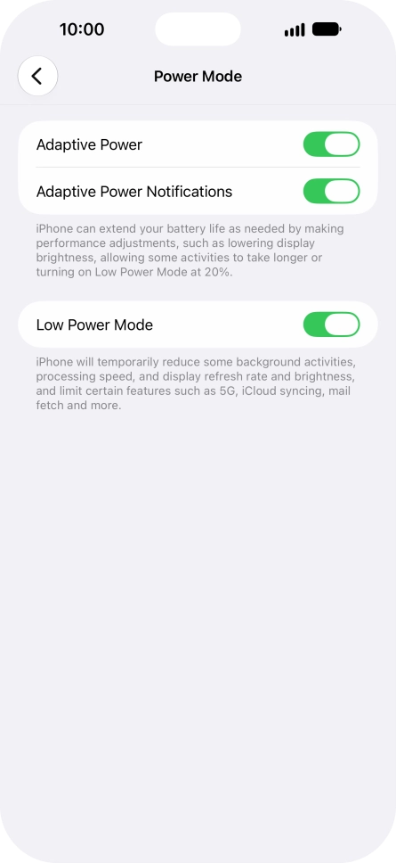 Slide your finger upwards starting from the bottom of the screen to return to the home screen.
