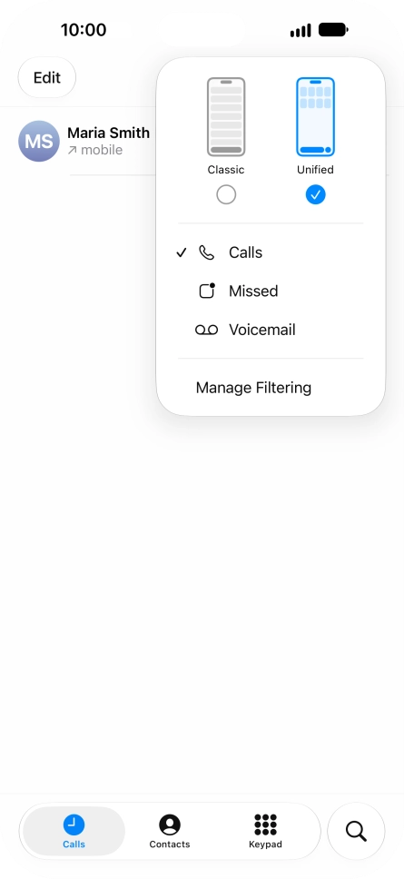 Press Voicemail.