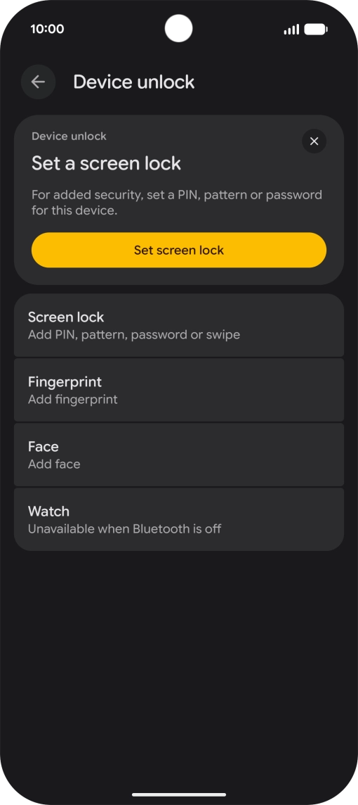 Slide your finger upwards starting from the bottom of the screen to return to the home screen.