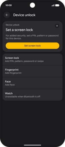 Slide your finger upwards starting from the bottom of the screen to return to the home screen.