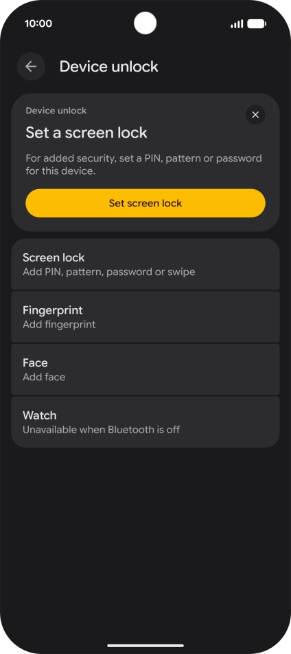 Slide your finger upwards starting from the bottom of the screen to return to the home screen.