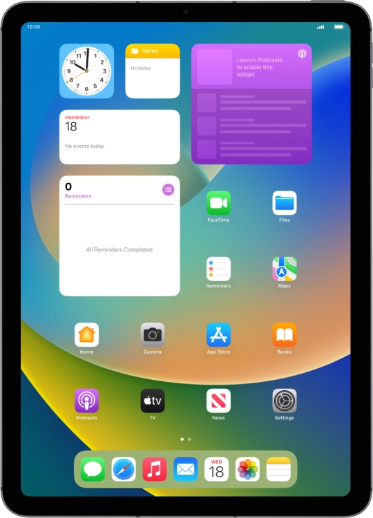 Setting up your Apple iPad (10th Gen) iPadOS 16.2 for EE