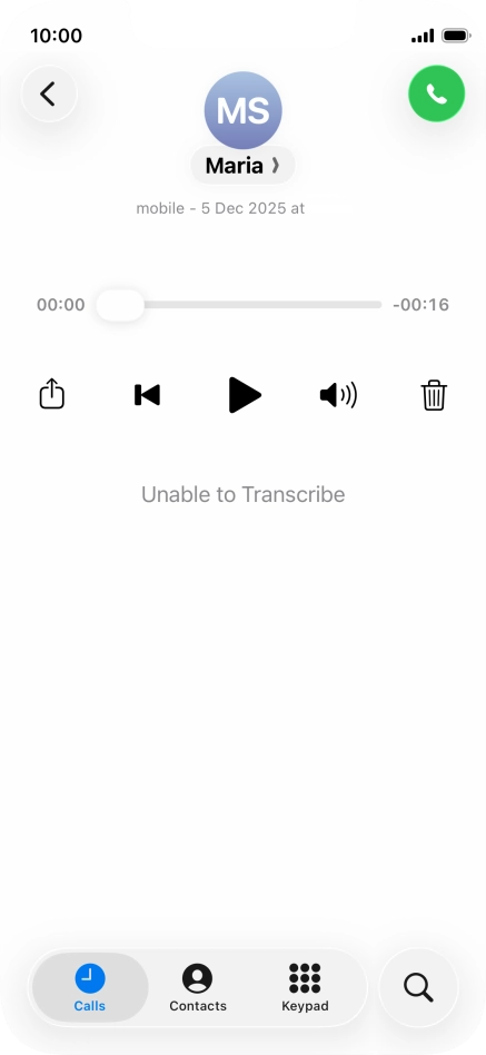 Press the play icon.